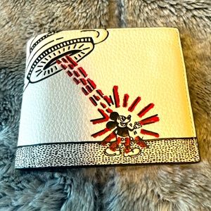 Coach 3-1 Men’s wallet Disney & Kieth Haring